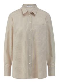 Peter Hahn - Long-Bluse mit 1/1-Arm, beige, Gr. 46, Baumwolle