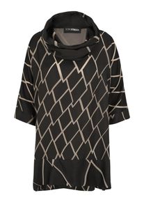 Doris Streich - Long-Bluse, schwarz, Gr. 44, Viskose