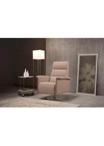 Egoitaliano, Sessel &raquo;Kelly Designsessel, Clubsessel & Relaxsessel, bequem, zeitlos elegant&laquo; drehbar, manuelle Relaxfunktion mit Push-Back-Mechanismus,