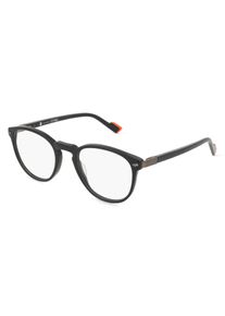 Sting VST502 Brille Unisex | Fassung: Vollrand, Panto, Schwarz Glänzend
