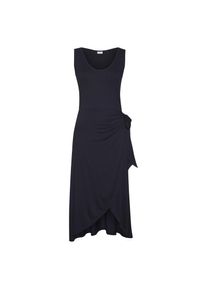 Lascana, Damen, Strandkleid mit Rock in Wickeloptik, Midikleid aus Jersey, Sommerkleid, marine, N-Gr, 36 -N-Gr, marine, Jerseykleid mit Tanktoptr&auml;gern