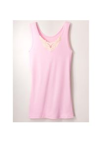 wäschepur wäschepur , Damen , Achselhemd , rosé + bleu + mint , 3 Stk. , 48/50 -3 Stk. , 48/50 , Feinripp