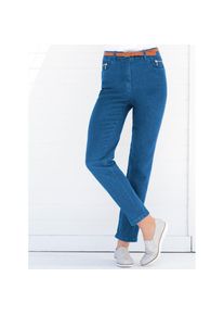Casual Looks , Damen , 5-Pocket-Jeans , blue-stone-washed , Normalgrößen , 44 -Normalgrößen , 44 , Baumwoll-Qualität