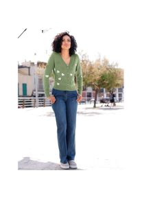 Inspirationen , Damen , Bequeme Jeans , blue-stone-washed , Normalgrößen , 46 -Normalgrößen , 46 , Baumwoll-Qualität