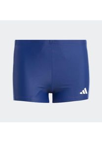 adidas Performance , Kinder , Badehose »BLOCK BOXER BY«, 1 Stk. , Dark Blue , N-Gr , 110 -N-Gr , 110 , Boxer-Badehose aus chlorbeständigem Material.