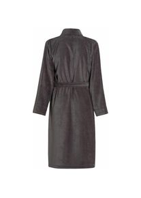 Seahorse, Damen, Bademantel &raquo; Pure Unisex&laquo; 1 Stk. Langarm, aufgesetzte Taschen, dunkelgrau, dunkelgrau, 100% superweiche Frotteebaumwolle