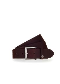 Mustang, Herren, Lederg&uuml;rtel 1 Stk. Mit Druckknopf-Applikation auf der Schlaufe, 4 cm, dunkelbraun, dunkelbraun, Herreng&uuml;rtel von Mustang