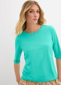 bonprix T-shirt z bawełny organicznej (2 sztuki), zielony, 36/38