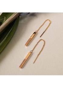 Holzkern Earrings Mujer oro y Koa