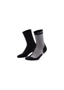 CEP Herren Core Run Edt. Half&Half Mid Cut Socks schwarz
