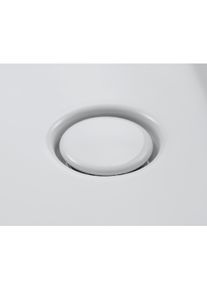 Duravit, Spülbecken, Waschtisch DURASQUARE COMPACT o ÜL 500x400mm geschli o Hahnloch weiss (Einbauspüle, 40 cm, 50 cm)