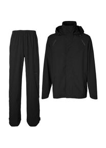 Basil, Damen, Outdoorhose, Hoga Regenanzug unisex (L), Schwarz