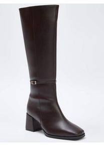 Trendyol Čižmy Ženy tmavohned&aacute; 36