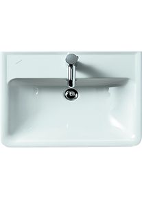 Laufen, Waschbecken, PRO A Waschtisch, 1 Hahnloch, mit &Uuml;berlauf, 600x480mm, H818952 (480 mm, 600 mm)