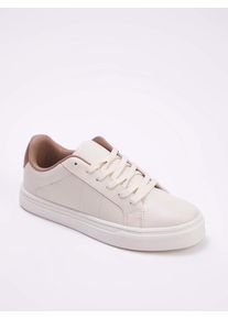 Trendyol Baskets basses Femme beige taille 38