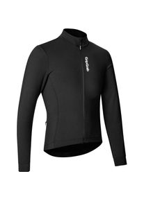 GripGrab, Herren, Velotrikot, RIDE Thermal Long Sleeve Trikot (S), Schwarz, S