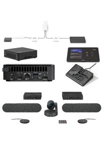 Logitech TAP Large Room Zoom: Rally Plus Asus NUC, Konferenzger&auml;t