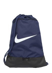 Nike Športová taška 'Brasilia 9.5' Muži námornícka modrá / čierna / biela One Size