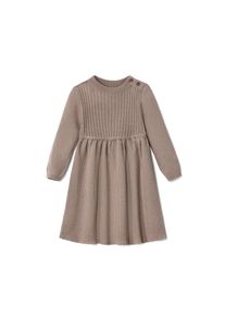 Tchibo - Kleinkind-Merino-Strickkleid - Mädchen - Gr. 86/92 - beige