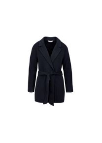 Tchibo - Kurzer Wollmantel mit Cashmere - Damen - Gr. 38 - dunkelblau