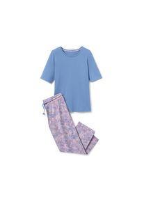 Tchibo - 7/8-Pyjama-Set - Damen - Gr. XL - hellblau