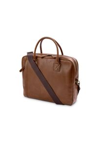 Tchibo - Leder-Businessbag - cognac