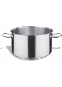 Vollrath Inox Pro Kochtopf halbhoch o.Deckel &Oslash;32cm H:19cm 15.2lt, Pfanne + Kochtopf, Grau