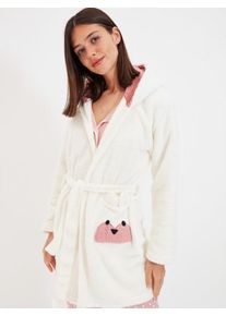 Trendyol R&ouml;vid f&uuml;rdők&ouml;peny Női b&eacute;zs , M&eacute;ret S-M