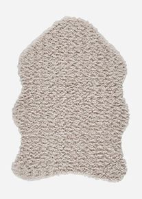 bonprix Covor lavabil din blană artificială, bej, 60/90 cm