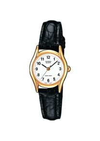 Casio, Armbanduhr, Ltp-1154pq-7bef, Gold, Schwarz, Weiss, (Analoguhr, 23 mm)