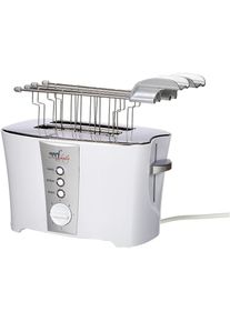 Melchioni Toast 2 Scheibe(n) 600 W Weiss, Toaster, Weiss