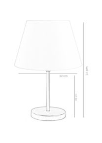 Opviq, Tischlampe, Edison (E27)