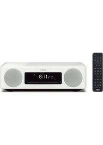Yamaha TSXN237D-WH (Bluetooth, WLAN, Airplay, Multiroom, CD Player, Spotify Connect, 2x 25 W), Stereoanlage, Weiss