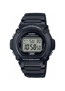 Casio, Armbanduhr, Herrenuhr W-219H-1AVCF Schwarz, Schwarz, (Digitaluhr, 45 mm)