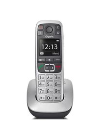 Gigaset E560, Telefon, Schwarz, Silber