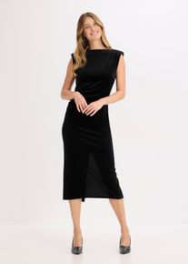 Robe midi - noir - taille 46/48 (L) - bonprix