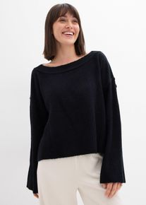 Pull oversize - noir - taille 38/40 (S) - bonprix