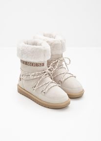 bonprix Disney Mickey Mouse Schn&uuml;r Boot, beige
