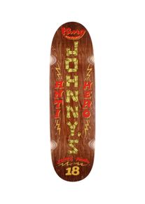 Anti Hero Cardiel Superpowered Wheel Wells 9.18" Skateboard Deck brown