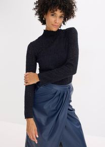 bonprix Női Garb&oacute; csipk&eacute;ből, fekete, 52/54