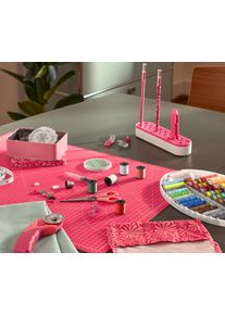 Tchibo - Organizer wielofunkcyjny - kolor: różowy/biały