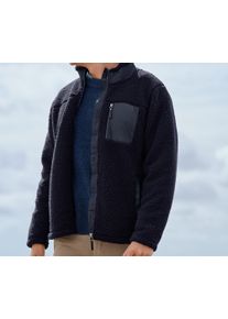 Tchibo - Kurtka z puszystego pluszu - dla panów - rozmiar XL 56/58 - kolor: niebieski