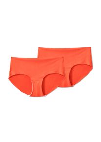Tchibo - Figi typu panty Magic Cut - dla pań - rozmiar XS 32/34 - kolor: pomarańczowy