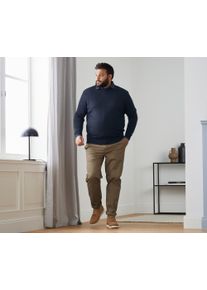 Tchibo - Botki ze sk&oacute;ry welurowej - dla pan&oacute;w - rozmiar 46 - kolor: brązowy