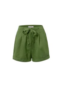 Tchibo - Szorty z domieszką lnu - dla pań - rozmiar 48 - kolor: zielony
