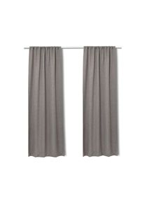 Tchibo - Zasłony zaciemniające - kolor: szary