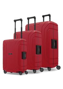 Redolz Ensemble de bagages Femme rouge taille One Size