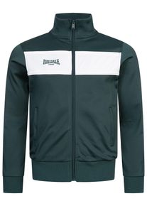 Lonsdale Casaco em molet&atilde;o 'Alnwick' em verde Tamanho S Estampado com logo