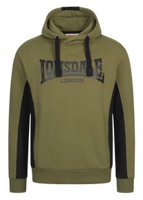 Lonsdale Sweatshirt em verde Tamanho S Estampado com logo