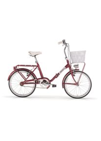 MBM Faltrad »Klapprad 20 Zoll New ANGELA Rot« in rot, Größe 20 Zoll (50,80 cm) hinten: 20 Zoll (50,80 cm)